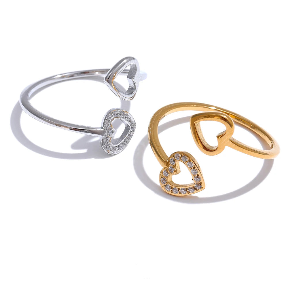 Hollow Heart Ring