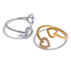 Hollow Heart Ring
