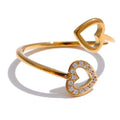 Hollow Heart Ring
