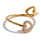 Hollow Heart Ring