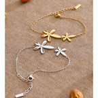 Waterproof Flower Charm Bracelet