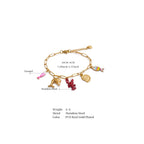 Ocean Style Charm Wrist Bangle