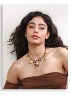 Autumn Bloom Waterproof Charm Necklace