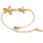 Waterproof Flower Charm Bracelet