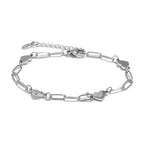 Fashion Heart Wrist Charm Bracelet