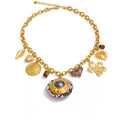 Autumn Bloom Waterproof Charm Necklace