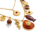 Ocean Double Layer Gold Necklace