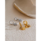 Nova Twin Heart Earrings
