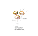 Aurora Gem Open Ring