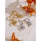 Radiant Sun Drop Earrings