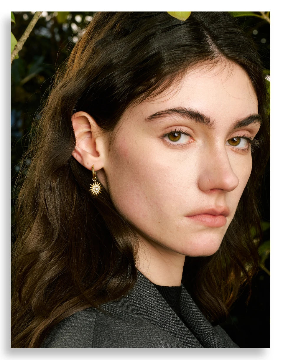 Radiant Sun Drop Earrings