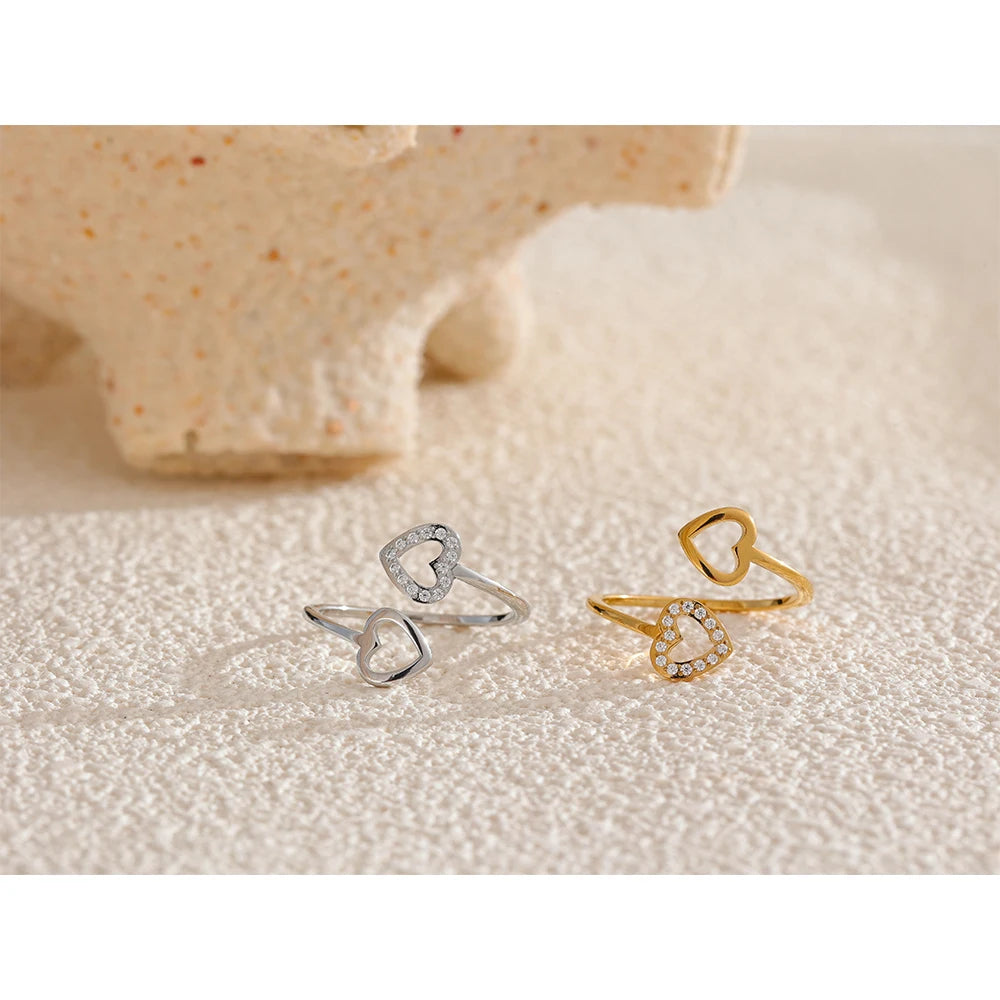 Hollow Heart Ring