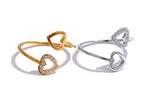 Hollow Heart Ring
