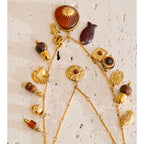 Ocean Double Layer Gold Necklace