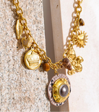 Autumn Bloom Waterproof Charm Necklace