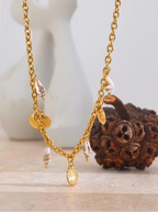 Waterproof Shell Pendant Necklace