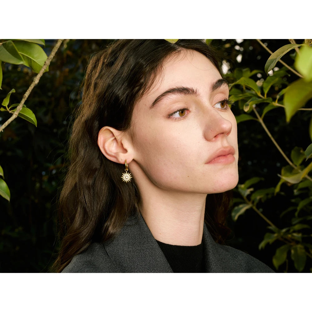 Radiant Sun Drop Earrings