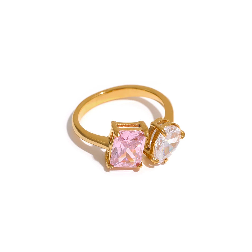 Aurora Gem Open Ring