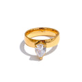 Nova Water Drop Ring