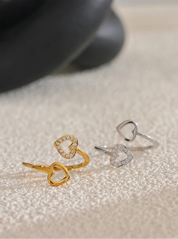 Hollow Heart Ring