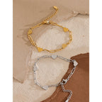 Fashion Heart Wrist Charm Bracelet