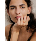 Trendy CZ Minimalist Finger Ring