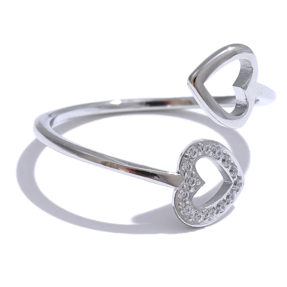 Hollow Heart Ring