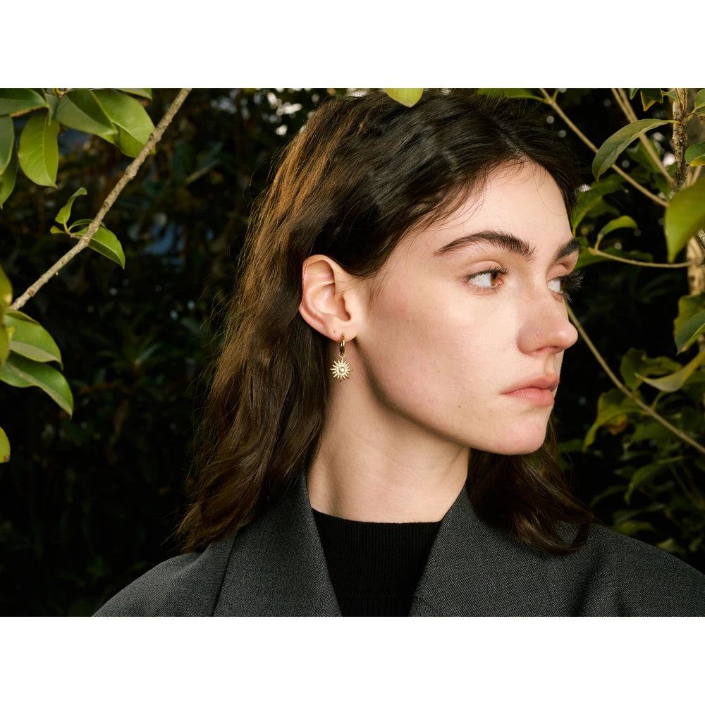 Radiant Sun Drop Earrings